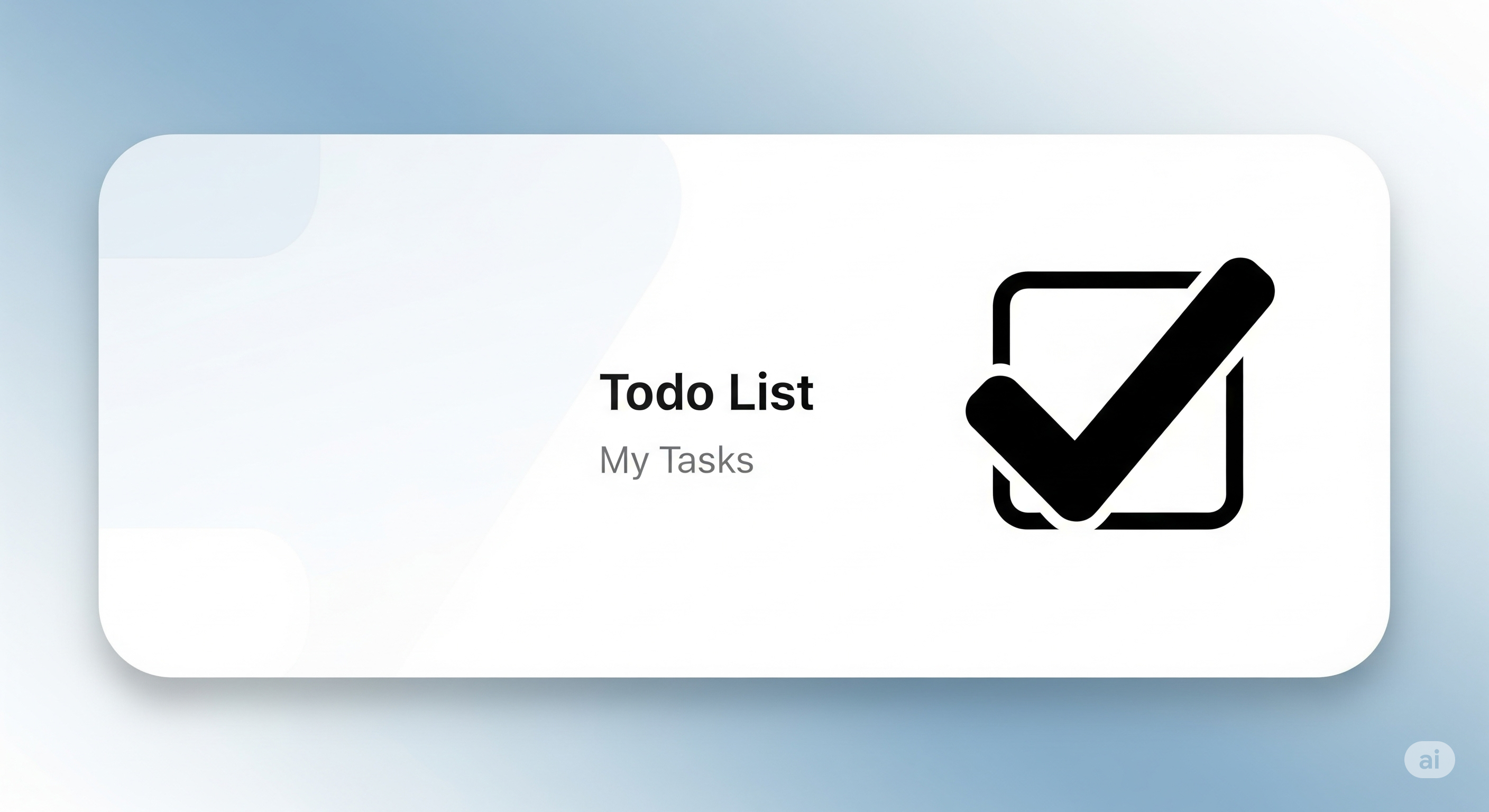to-do list